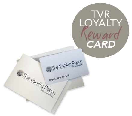 Pick up your card and start collecting points every time you visit the salon.
